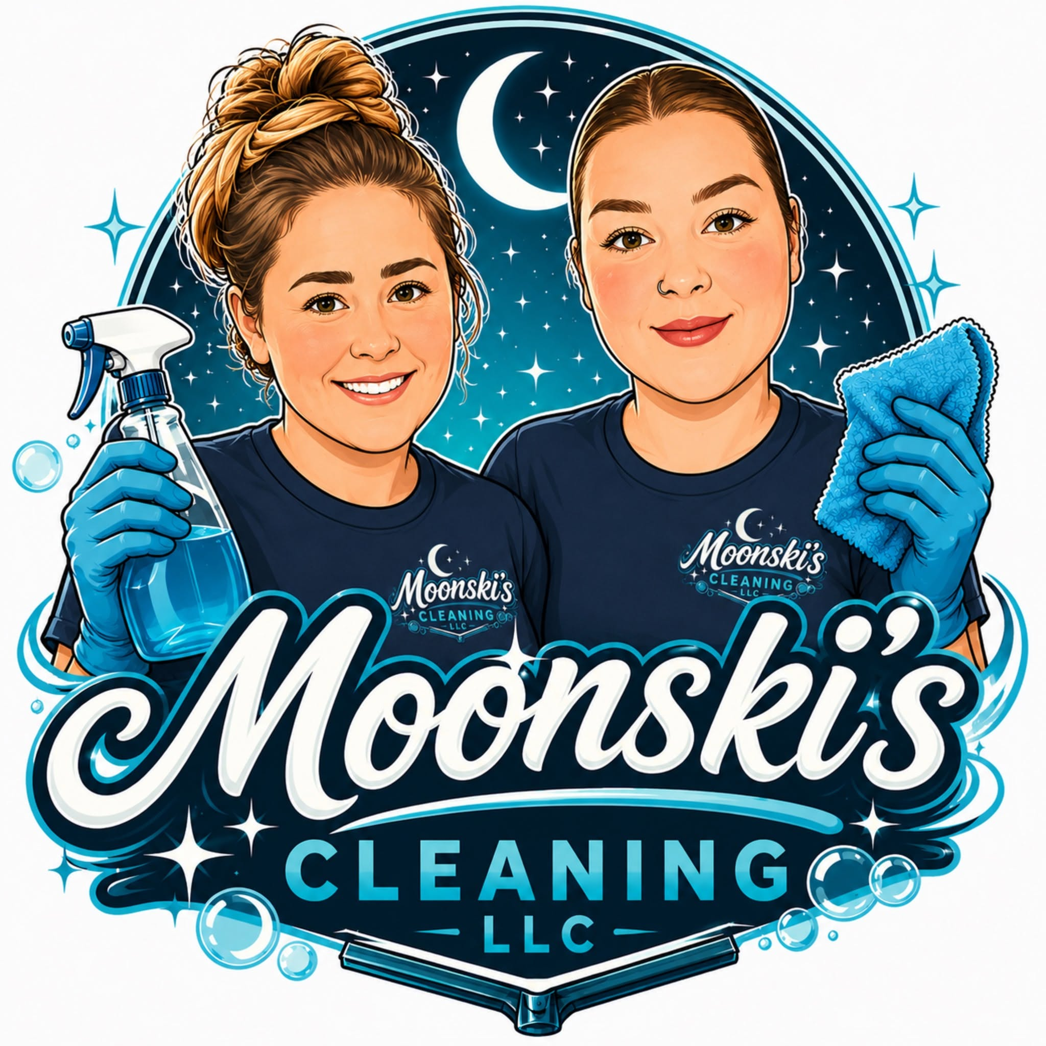 Moonski's Cleaning LLC logo